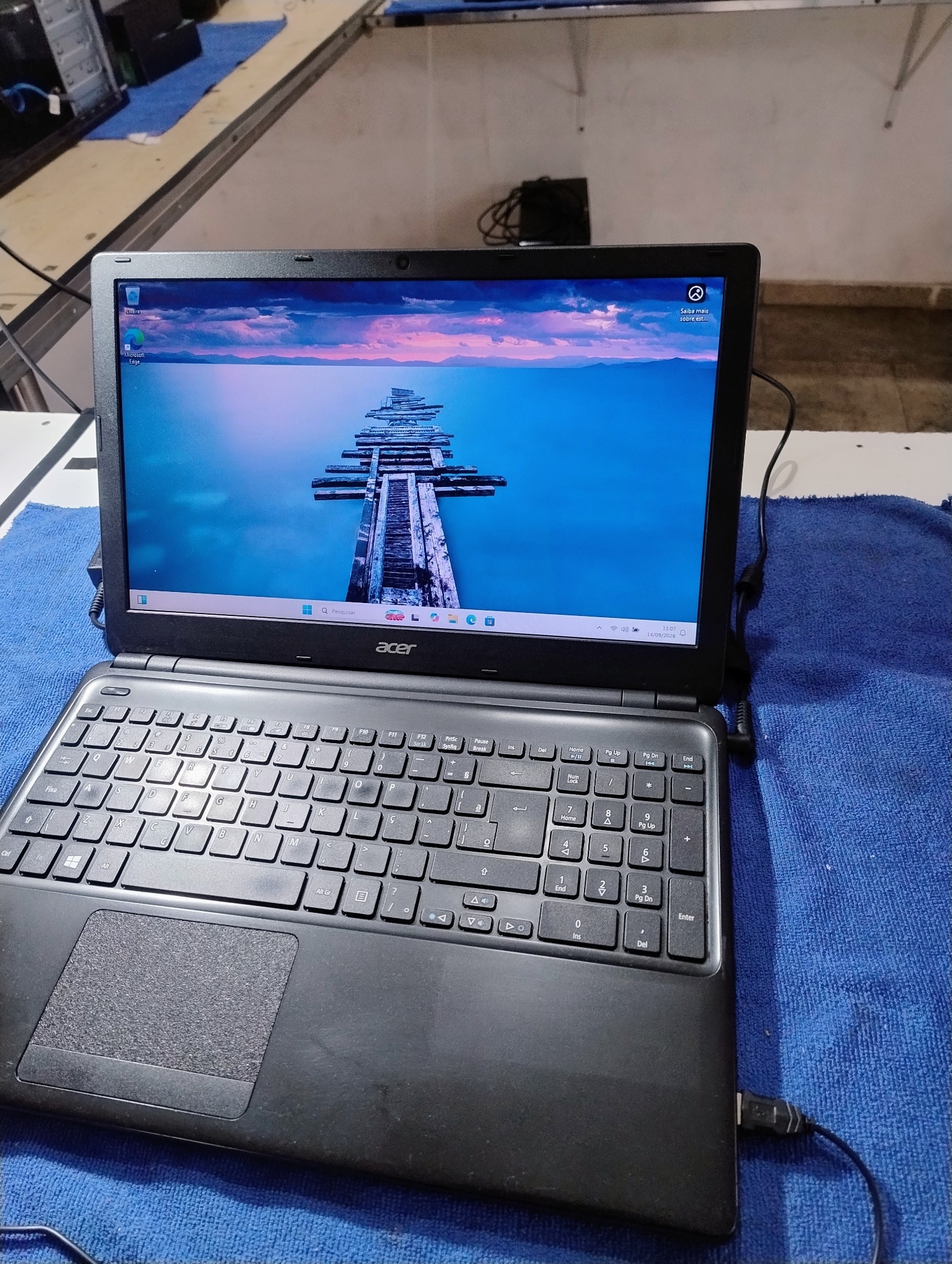 NOTEBOOK ACER GATEWAY NV510P – SSD 120GB
